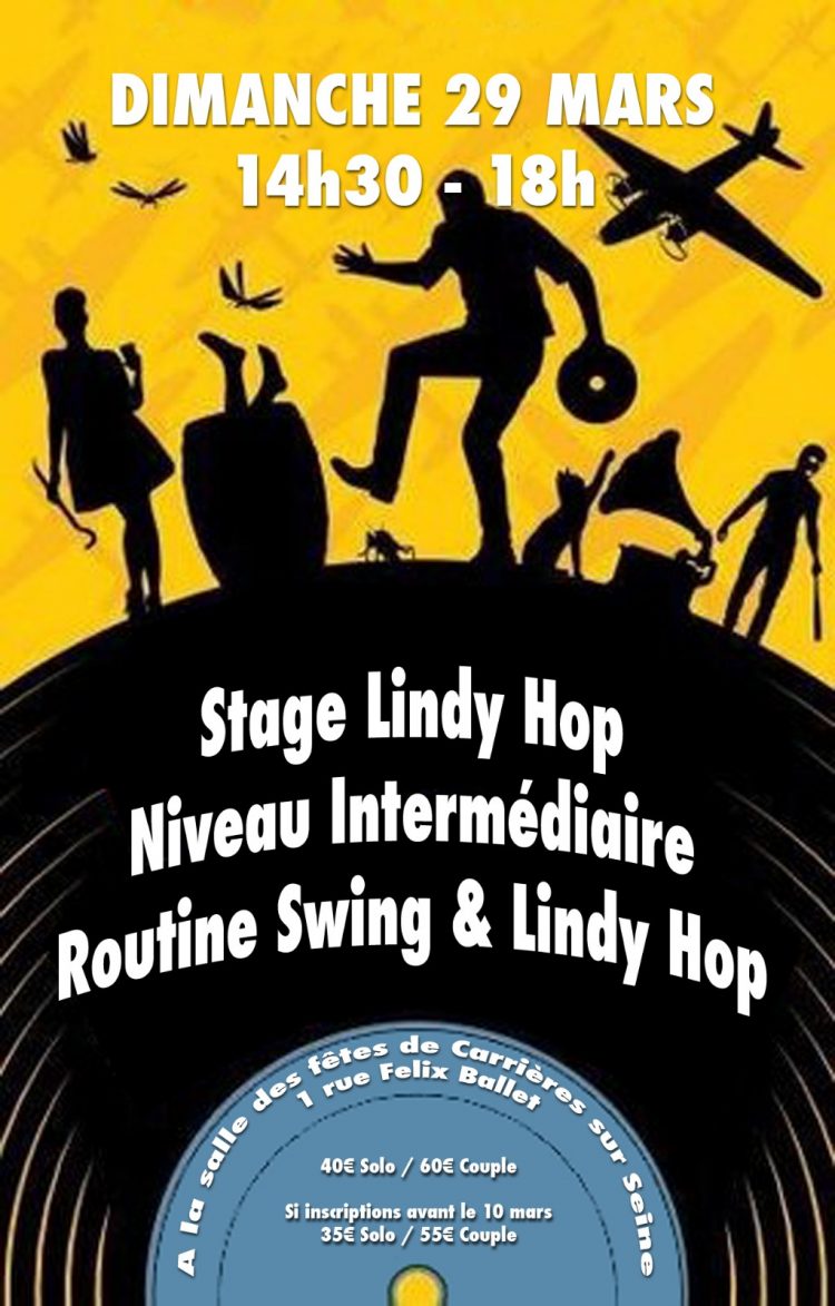 Stage Lindy Hop Niveau intermédiaire